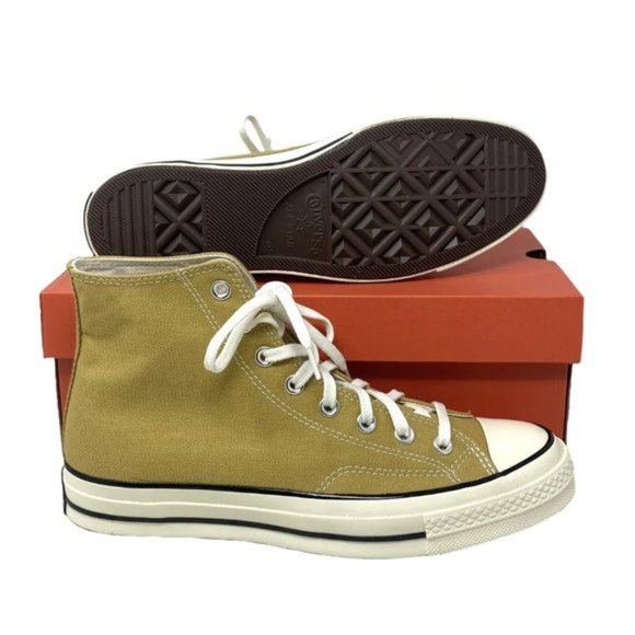 Converse Chuck 70 High Shoes Skate Dunescape Womens Size Canvas Sneakers A04590C - Picture 3 of 5